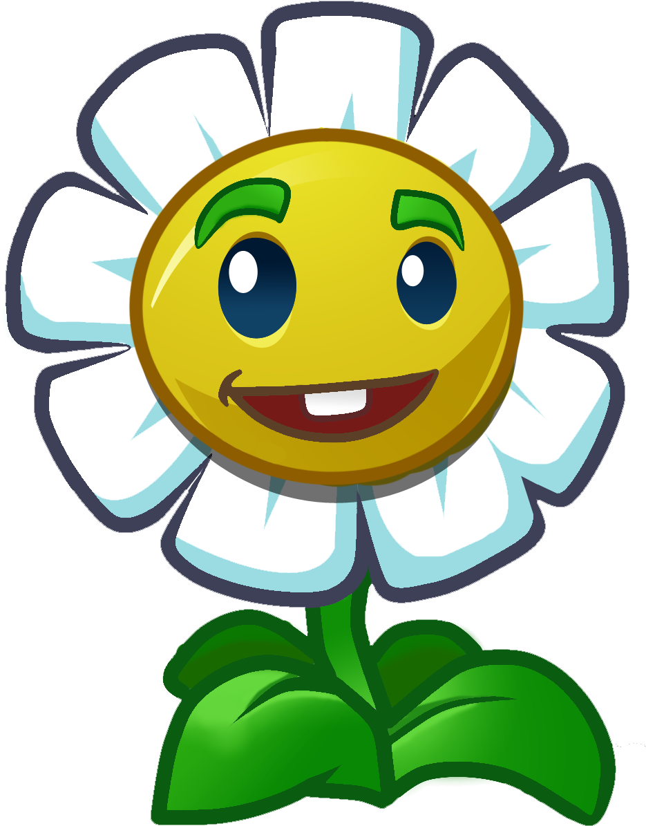 Smiling Animated Marigold Character.png