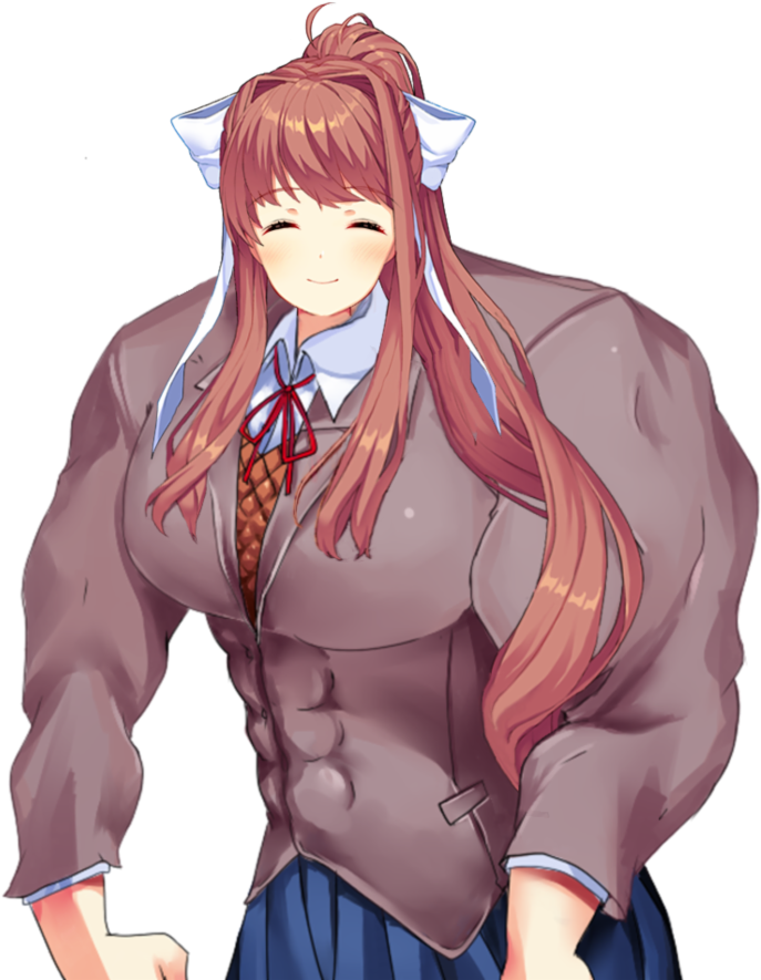 Doki Doki Literature Club Fan Page's Photo - Natsuki Doki Doki Literature Club, HD Png Download PNG with transparent background