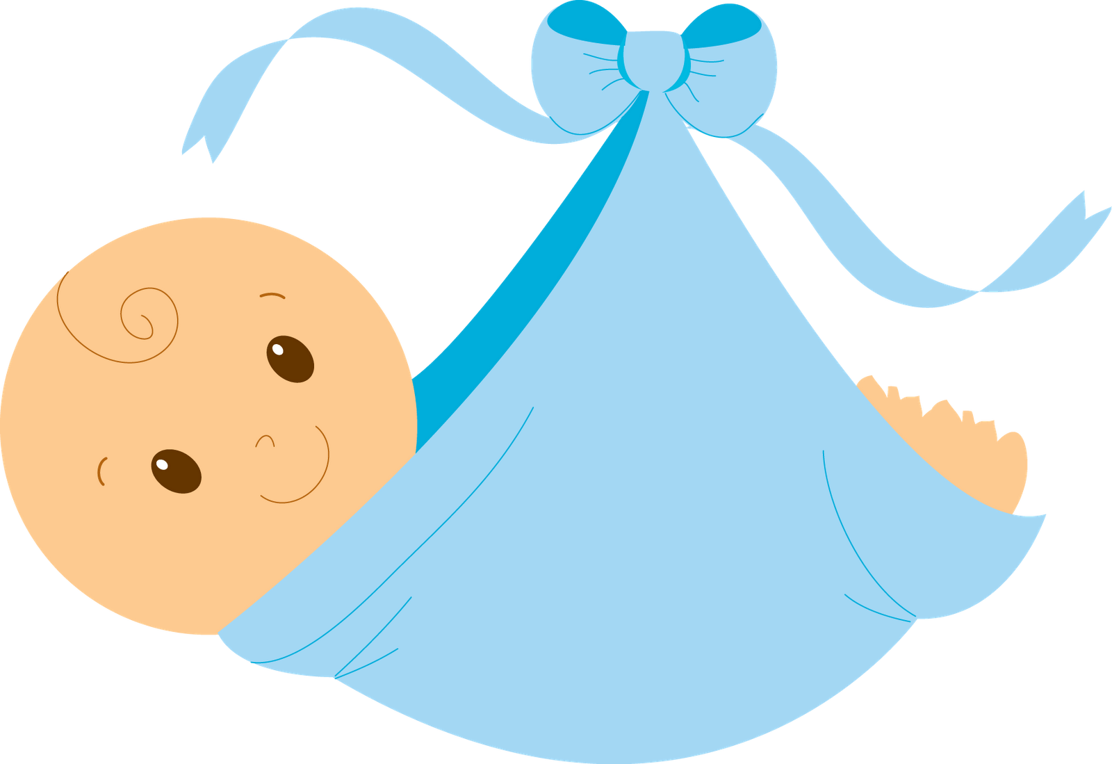 Smiling Babyin Blue Bundle