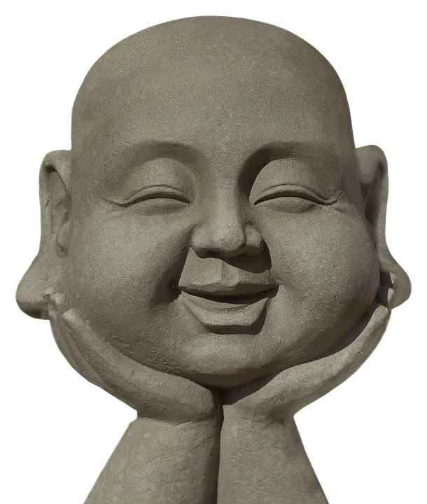 Smiling Buddha Statue Sculpture