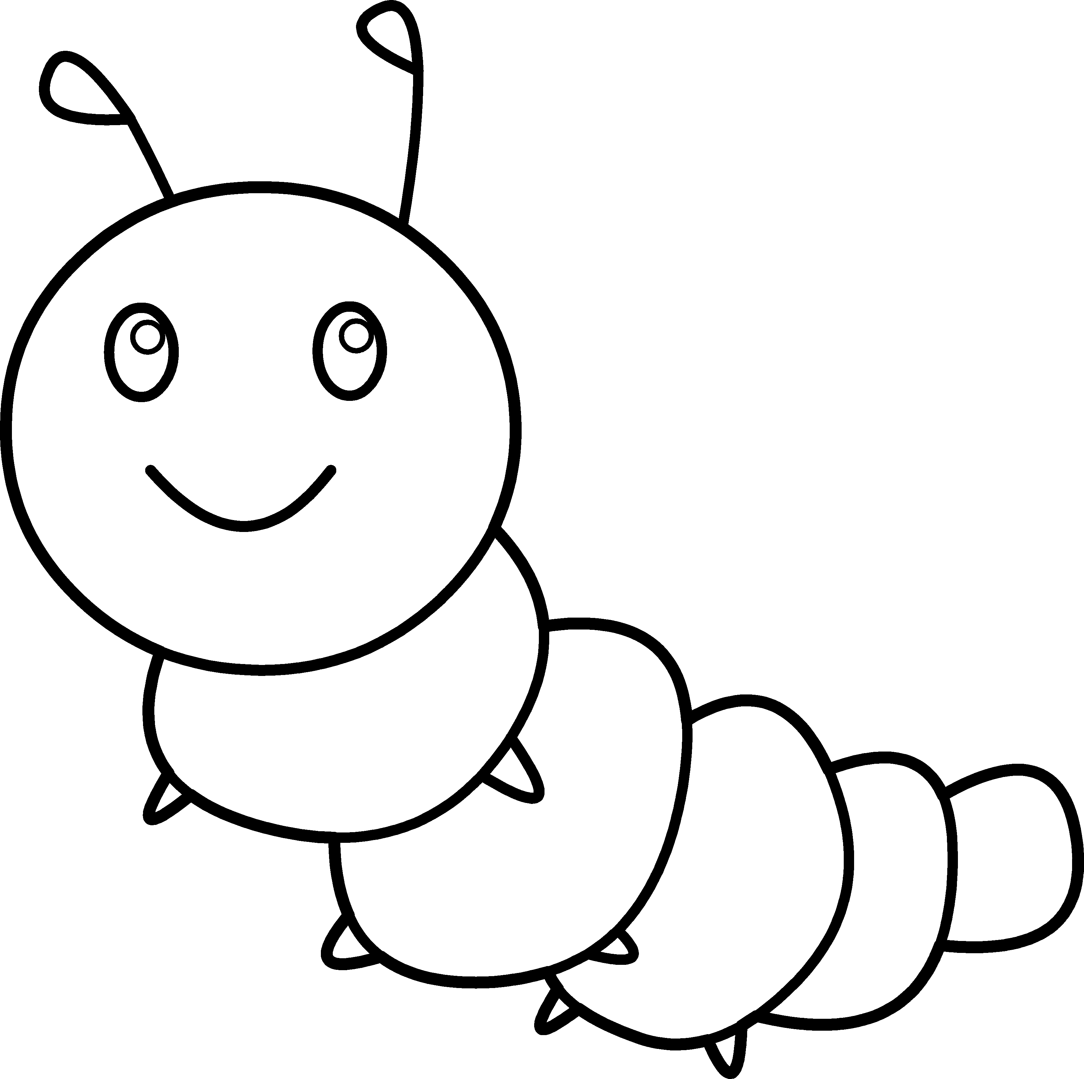 15 Caterpillar Clipart Black And White Png For Free - Caterpillar Clipart Black And White, Transparent Png PNG with transparent background
