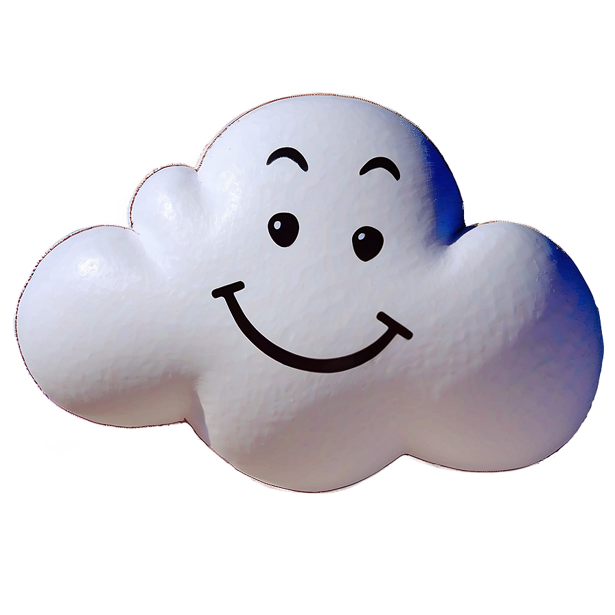 Smiling Cloud Clipart Png 06252024