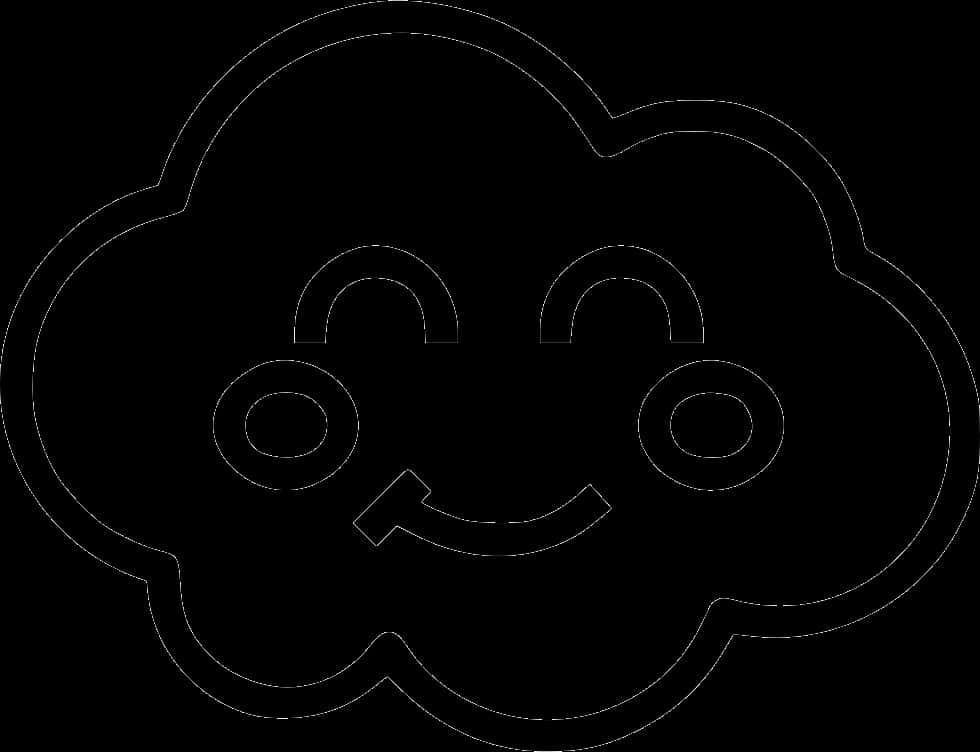 Cloud Happy Face - Cloud With Smiley Face, HD Png Download PNG image with a transparent background, free high-resolution download