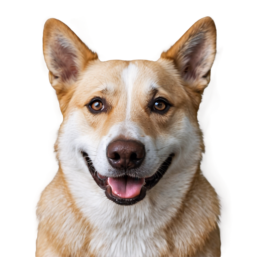 Smiling Dog Head Image PNG 06212024 PNG image with a transparent background, free high-resolution download