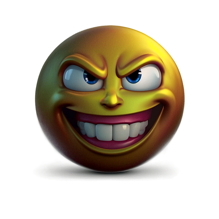 Smiling Emoji Turned Angry Png 05252024