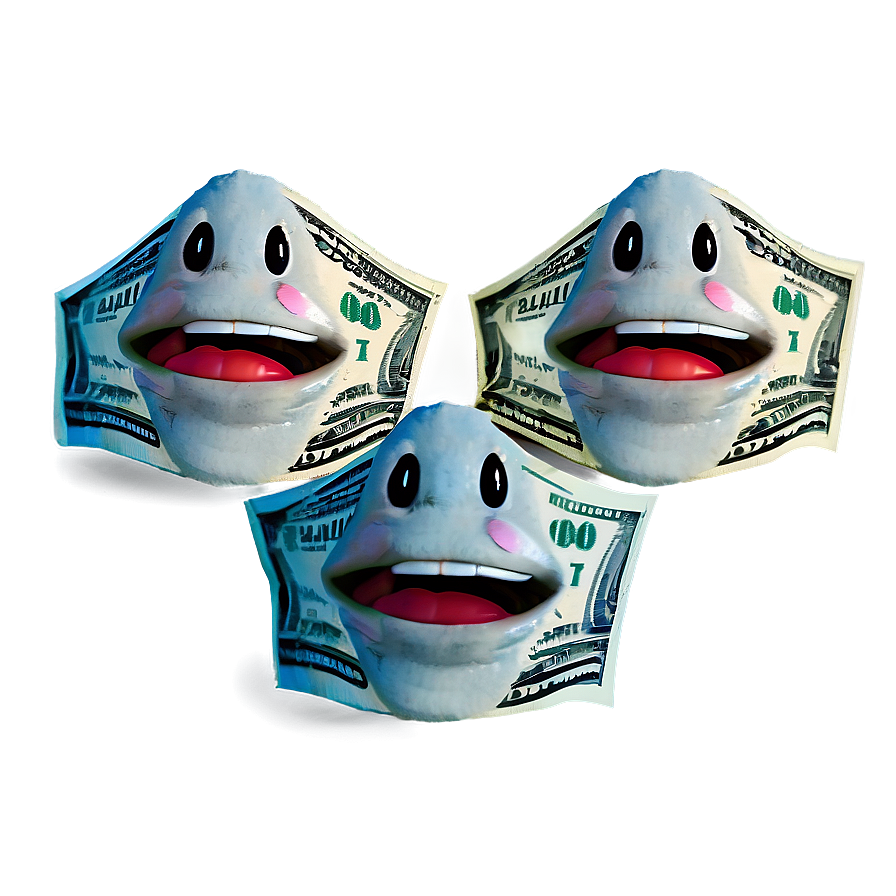 Smiling Emoji With Money Mouth Png Oae