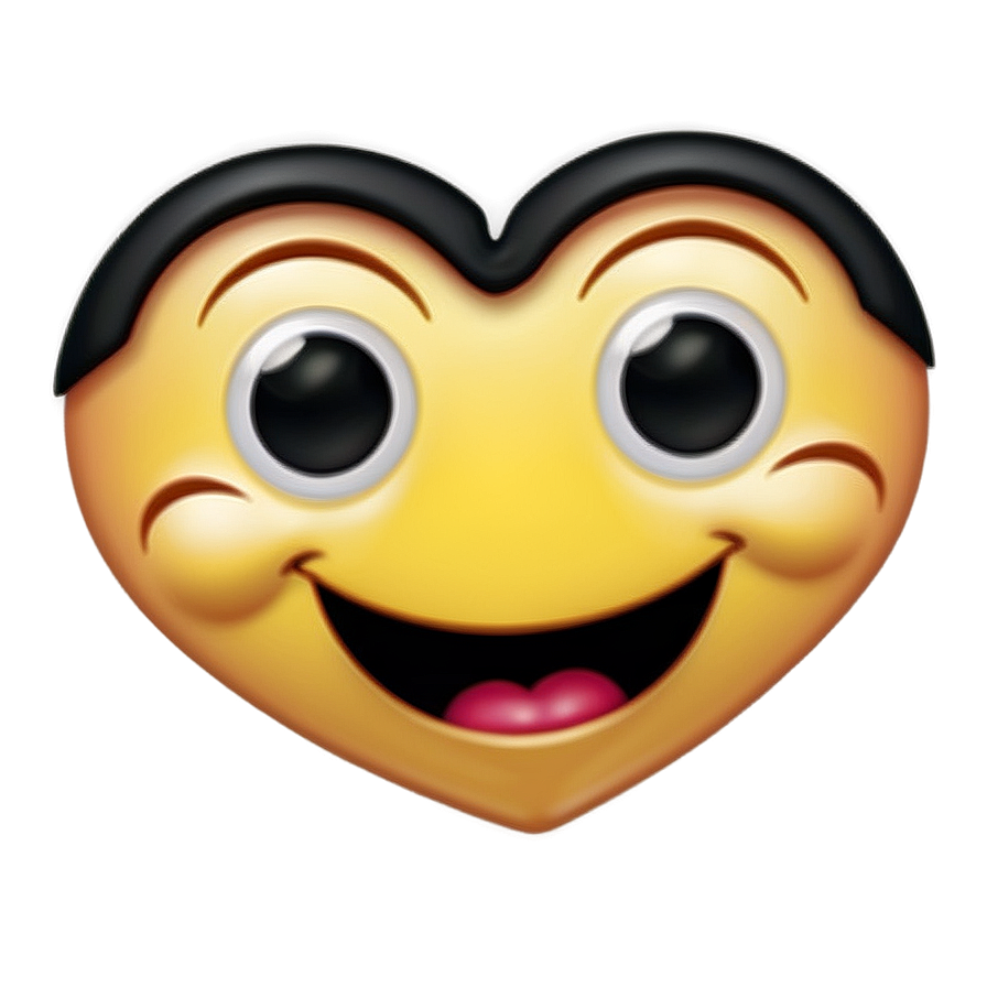 Smiling Face With Heart-shaped Eyes Emoji Png Mio54