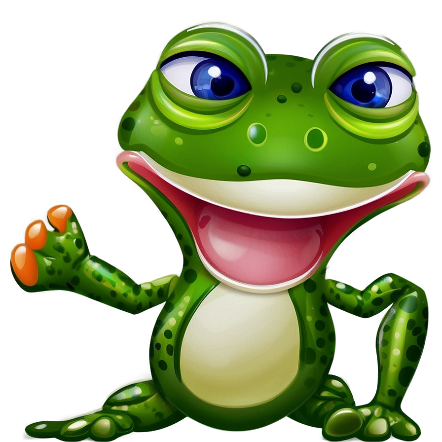 Smiling Frog Cartoon Png 61