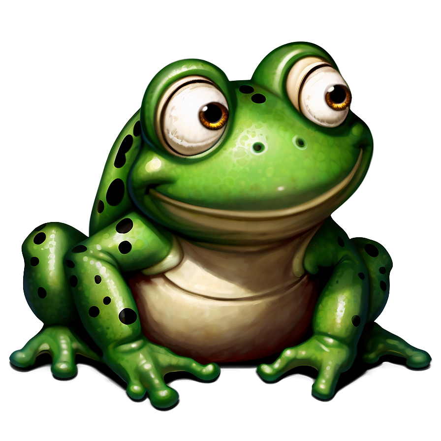 Smiling Frog Clipart Png 06262024