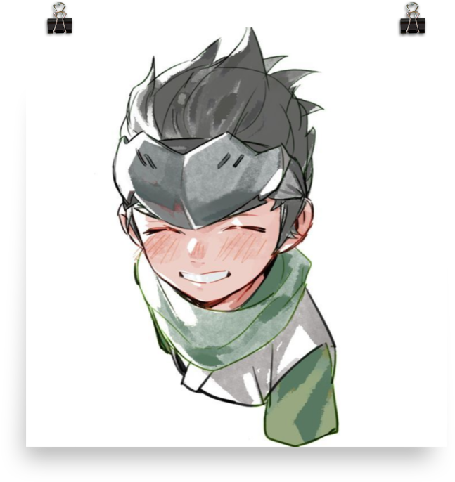 Smiling Genji Fanart