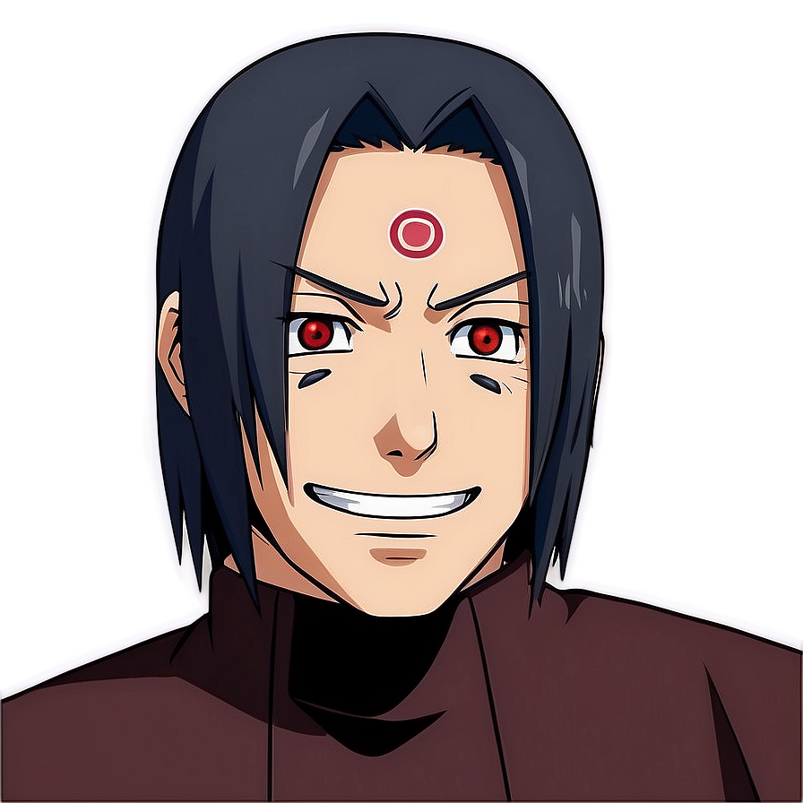 Smiling Itachi Uchiha PNG hig45 PNG with transparent background