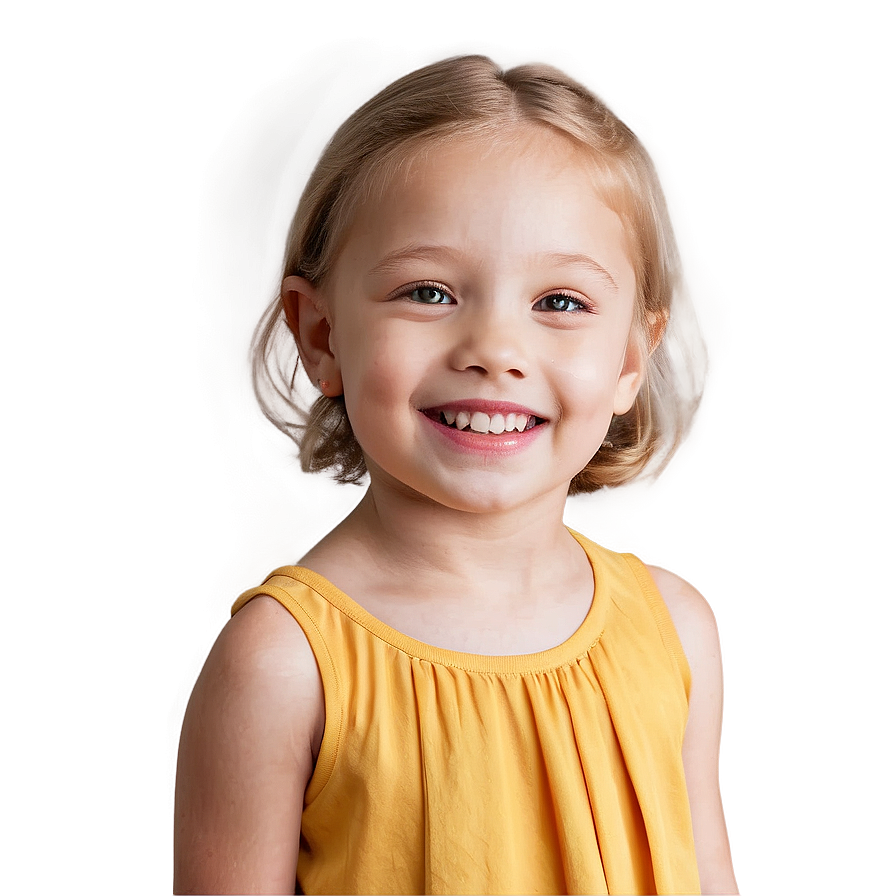 Smiling Kid Portrait Png 24