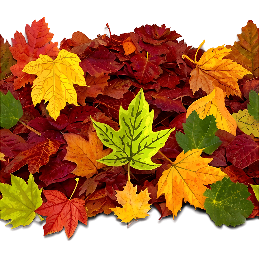 Smiling Leaf Pile Png Jwh21