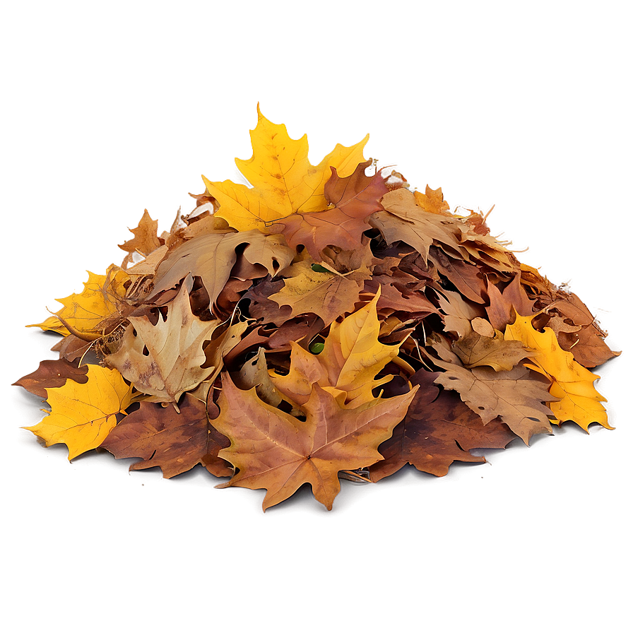 Smiling Leaf Pile Png Wrv93