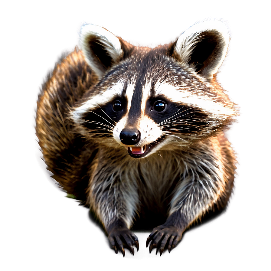 Smiling Raccoon PNG rln84 PNG image with a transparent background, free high-resolution download