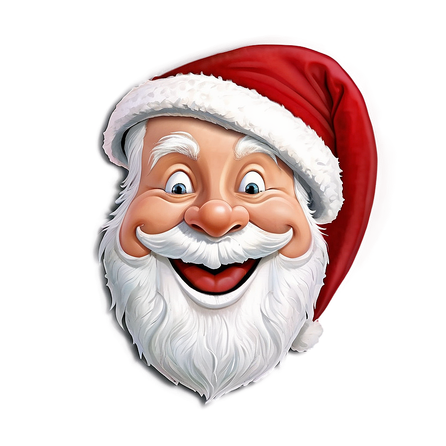 Smiling Santa Face Png 81