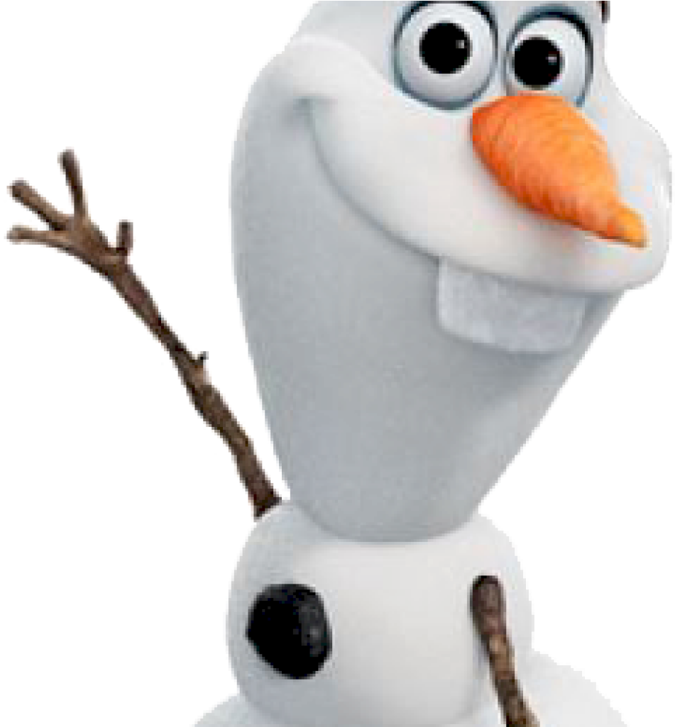 Smiling Snowman Character