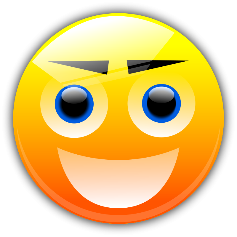 Smirking Emoji Graphic PNG with transparent background