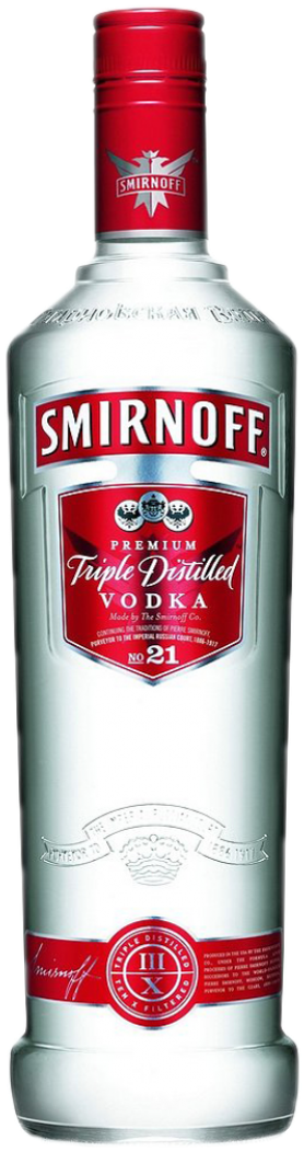 Vodka Smirnoff Bottle Png Image - Smirnoff Vodka 70cl, Transparent Png PNG with transparent background