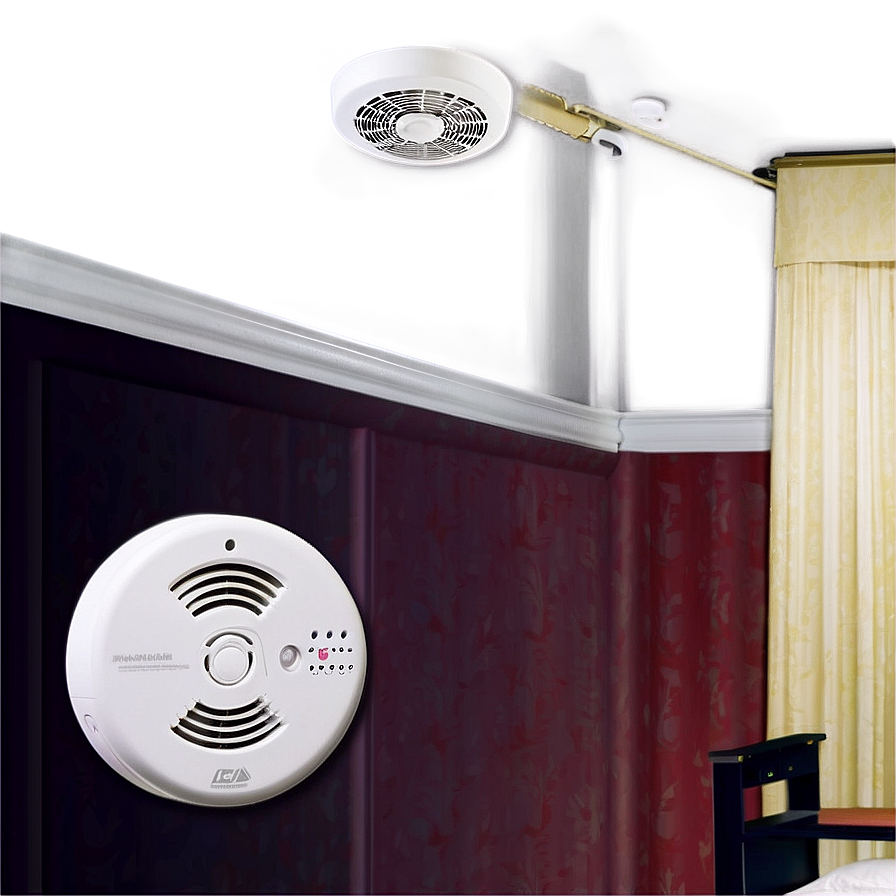 Smoke Detector For Hotel Rooms Png 06212024