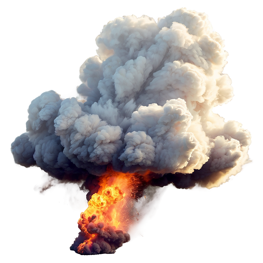 Smoke Explosion Cloud Png 06272024