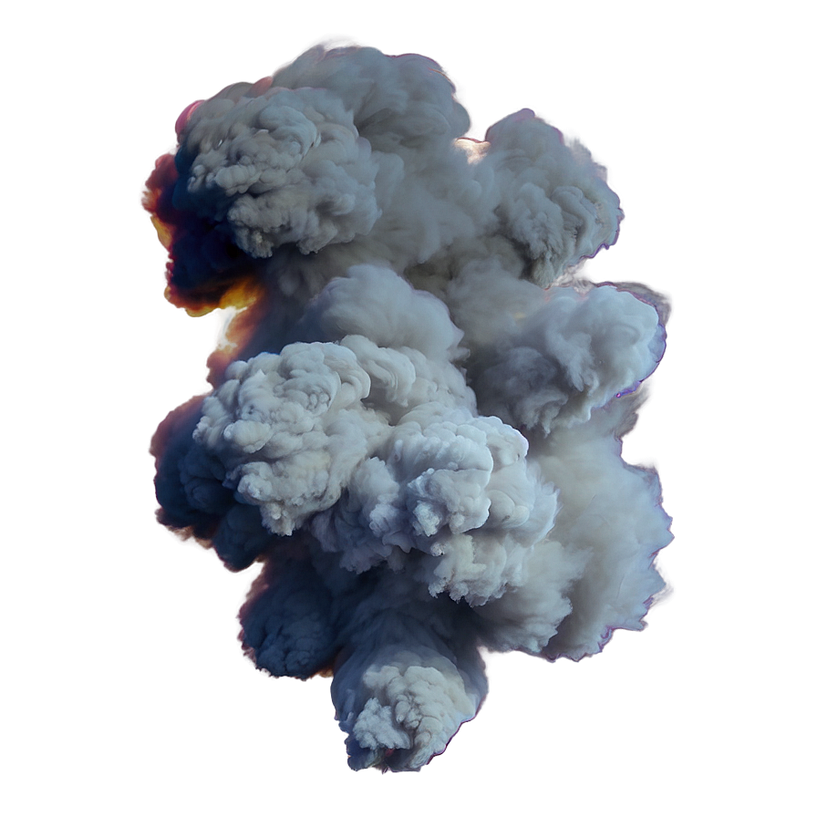 Smoke Explosion Mockup Png 06272024