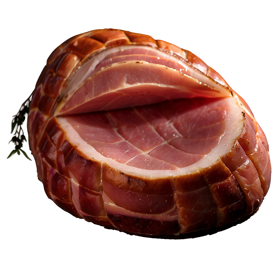 Smoked Ham PNG 05232024 PNG image with a transparent background, free high-resolution download