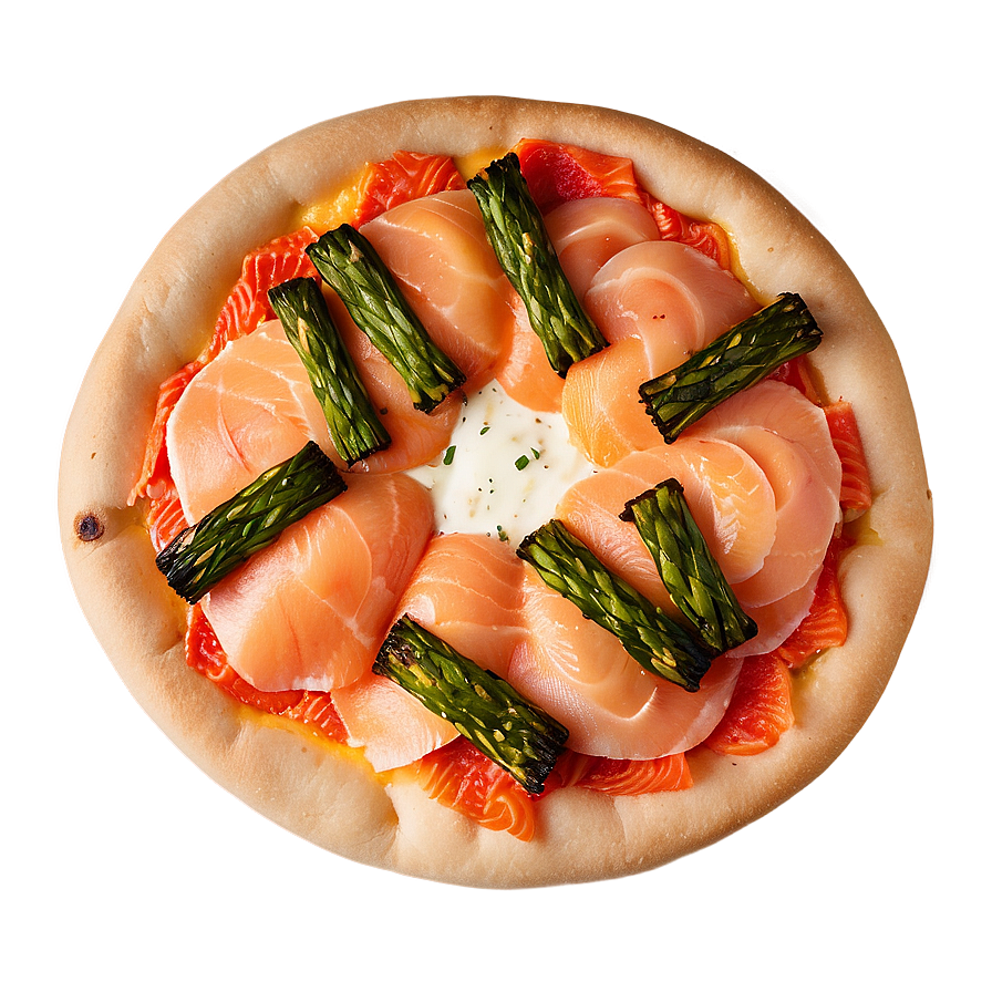 Smoked Salmon Pizza Png Fux