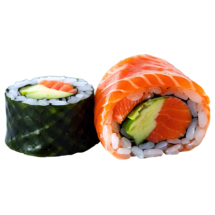 Smoked Salmon Sushi Roll Png 61