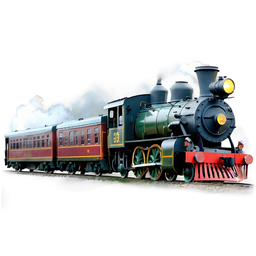 Smokey Steam Train Png Pcs