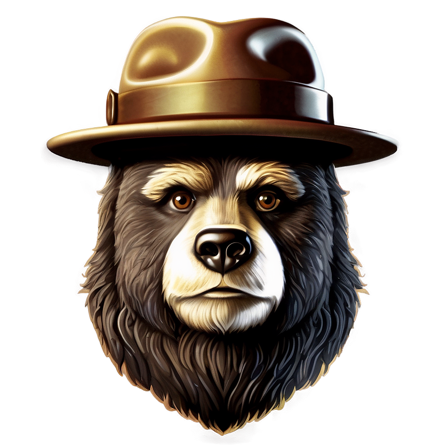 Smokey The Bear Logo Design Png 06122024