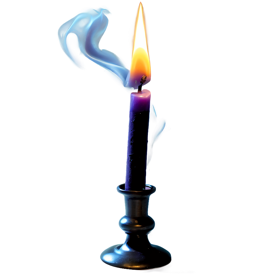 Smoking Gothic Candle Png Cxf