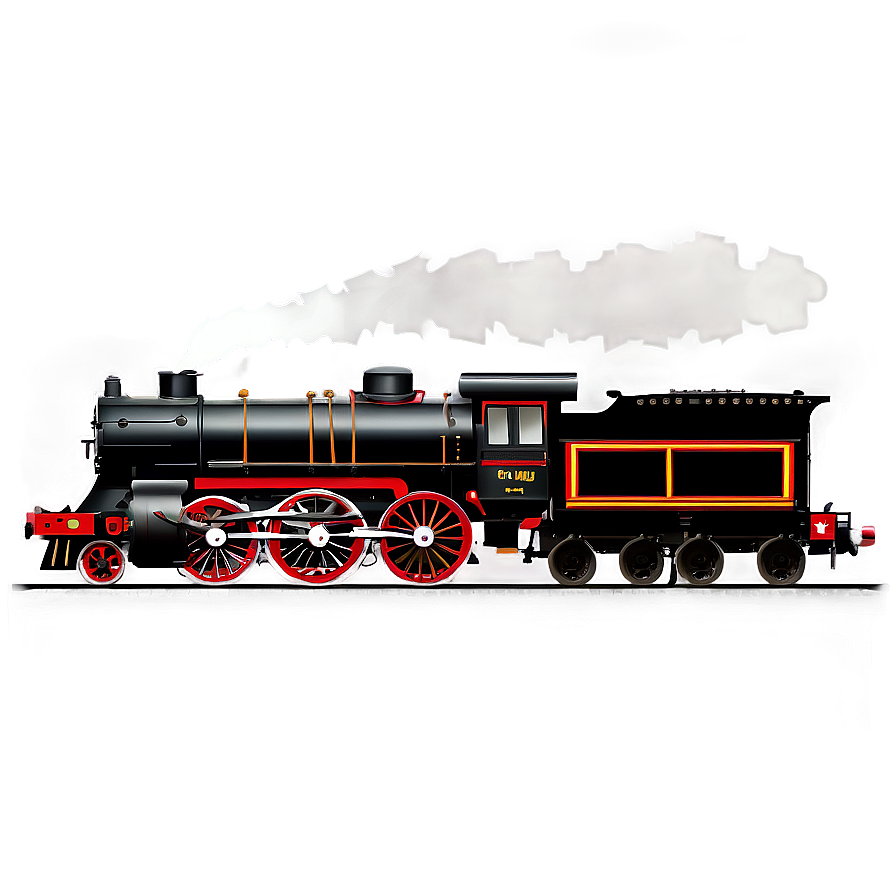 Smoking Vintage Locomotive Png Jmk