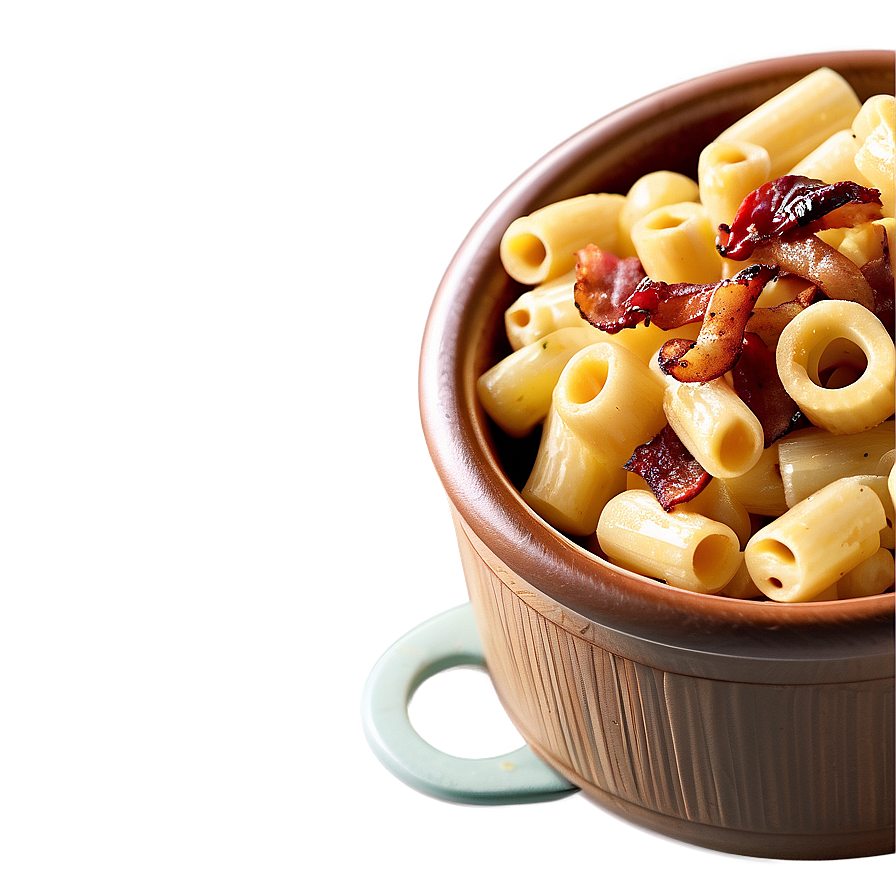 Smoky Bacon Macaroni PNG qqc18 PNG image with a transparent background, free high-resolution download
