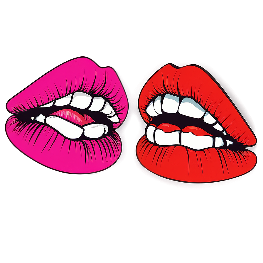 Smooch Kissy Lips Png 33