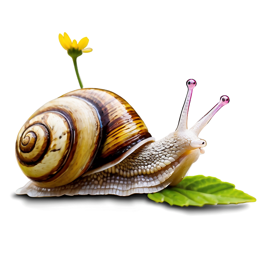 Snail In Nature Png 20