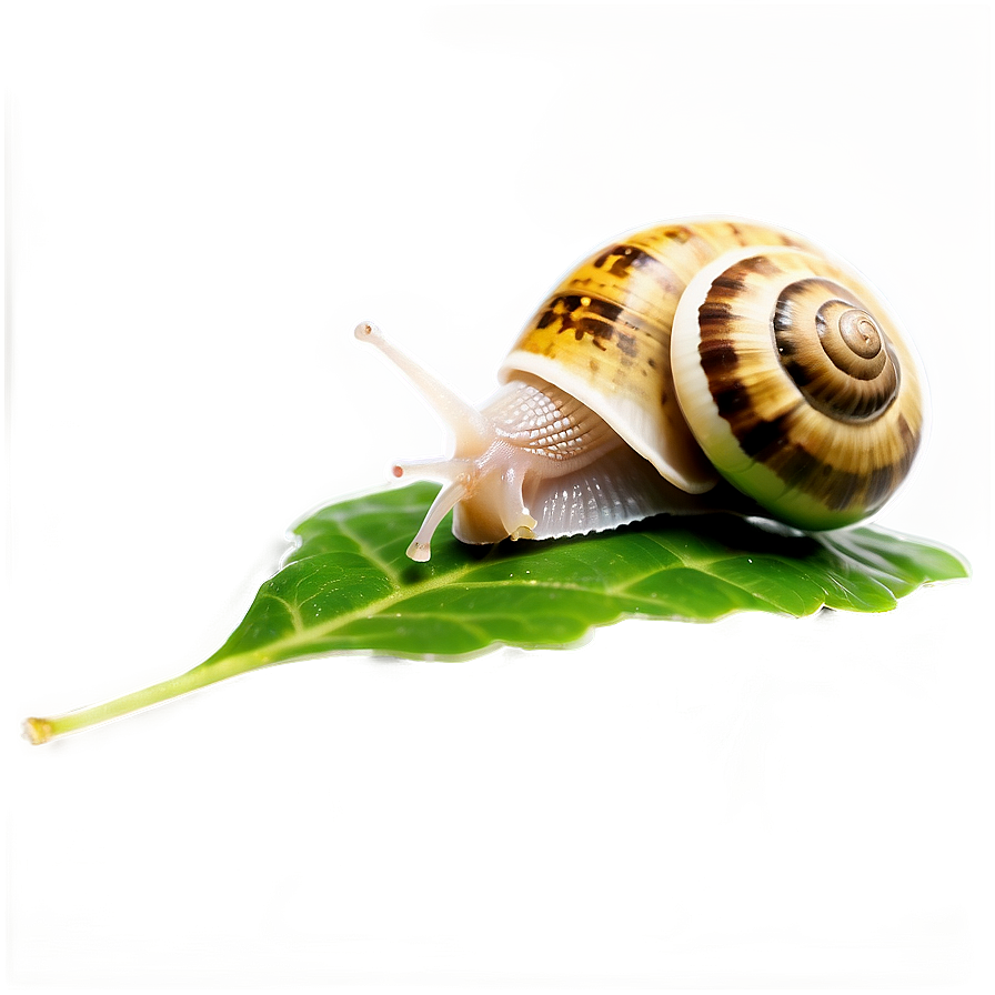 Snail On Leaf Png 64