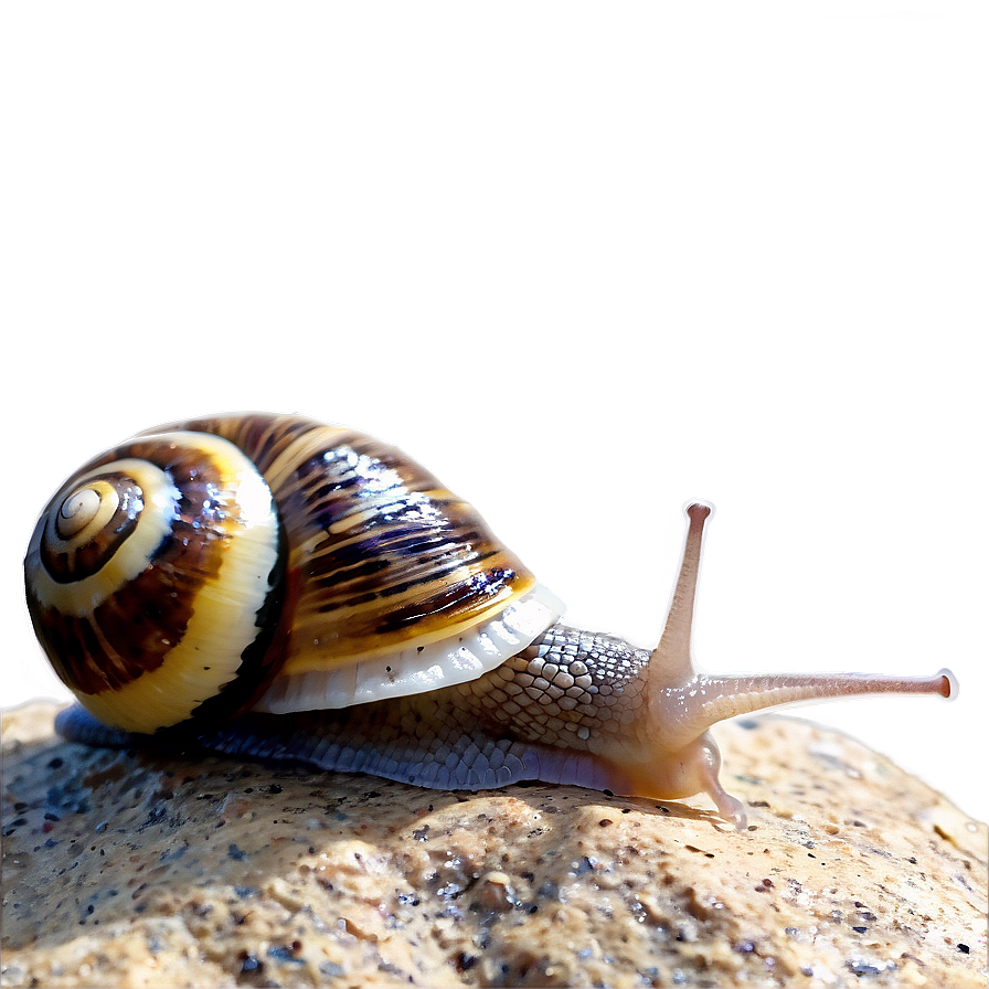 Snail On Rock Png 05232024