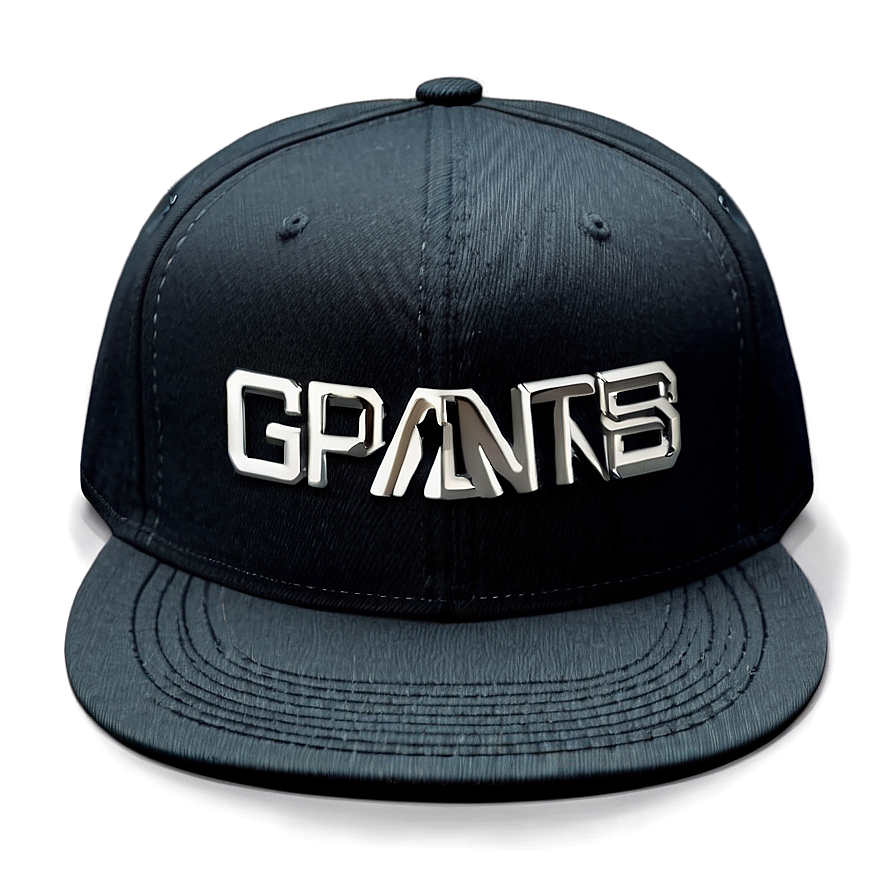 Snapback With Text Design Png Cxa73