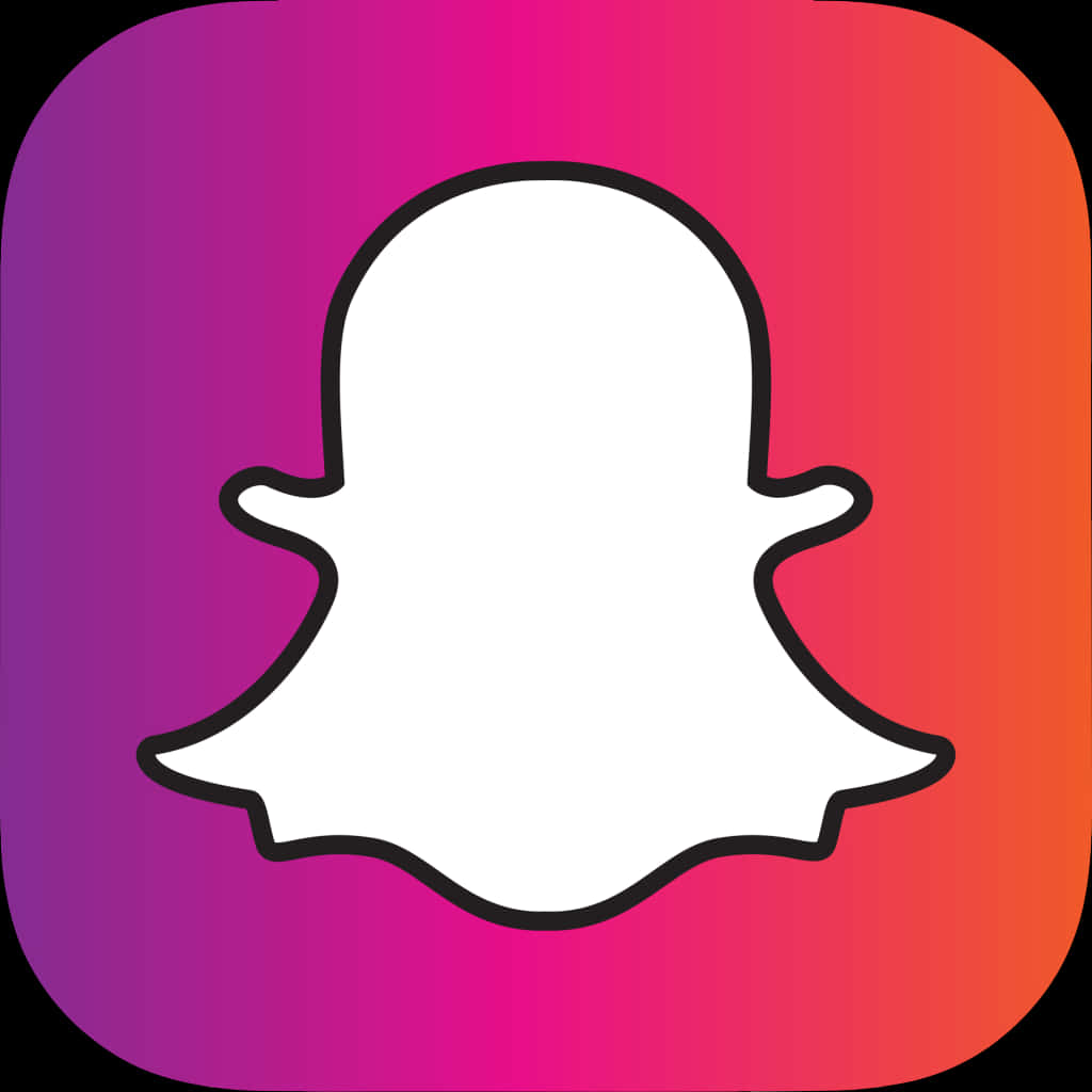 Snapchat_ Logo_ Gradient_ Background