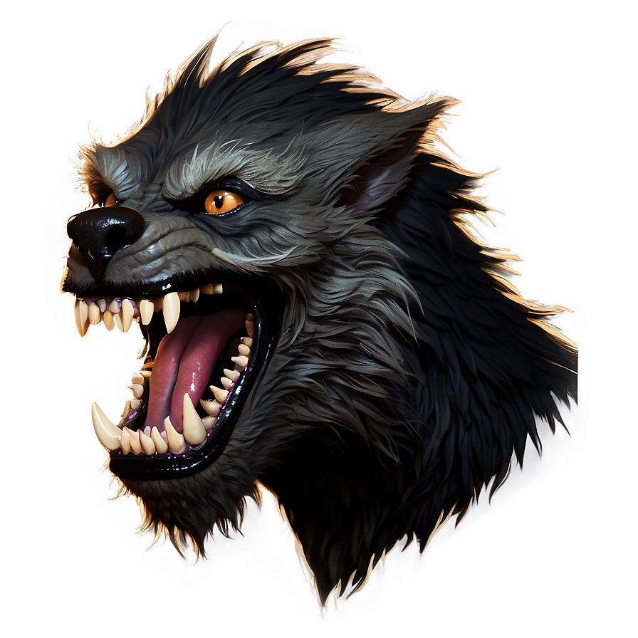 Snarling Werewolf Png Cxj