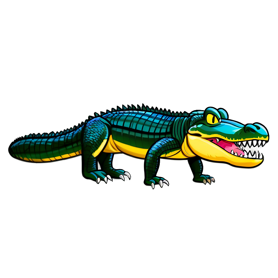 Sneaky Alligator Png Baw