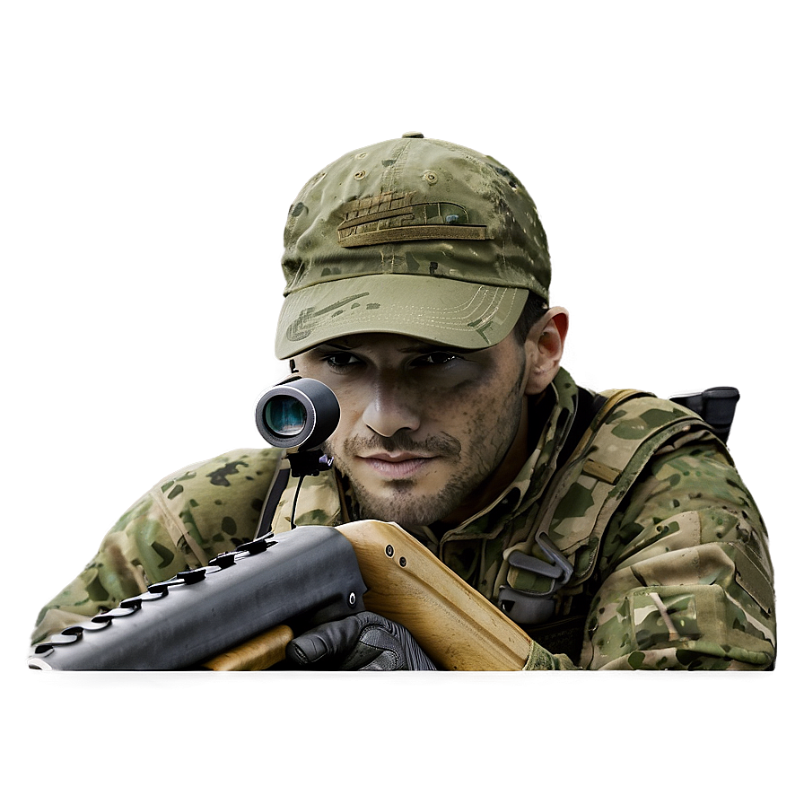 Sniper Camouflage Png 3