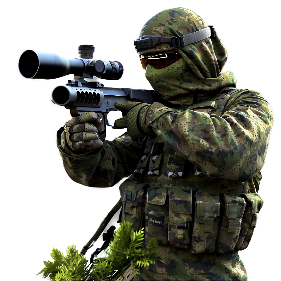 Sniper Camouflage Png Egd