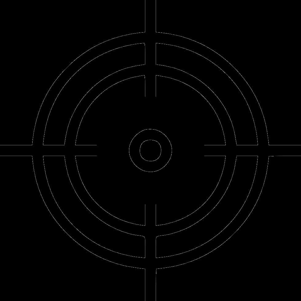 Sniper Scope Crosshair Graphic