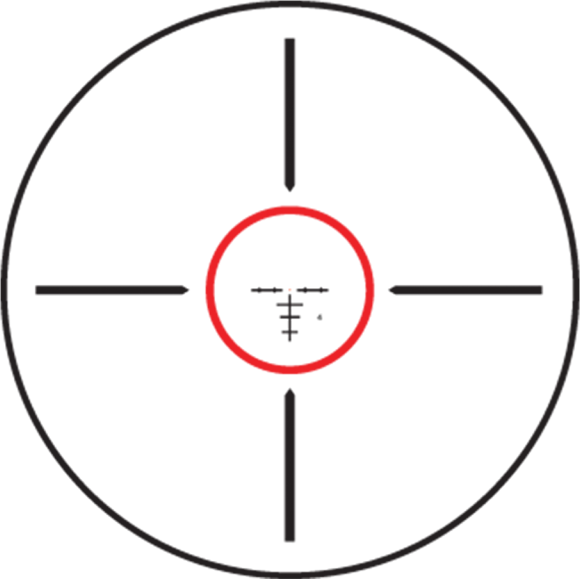 Rifle Scope Png - Circle, Transparent Png PNG image with a transparent background, free high-resolution download