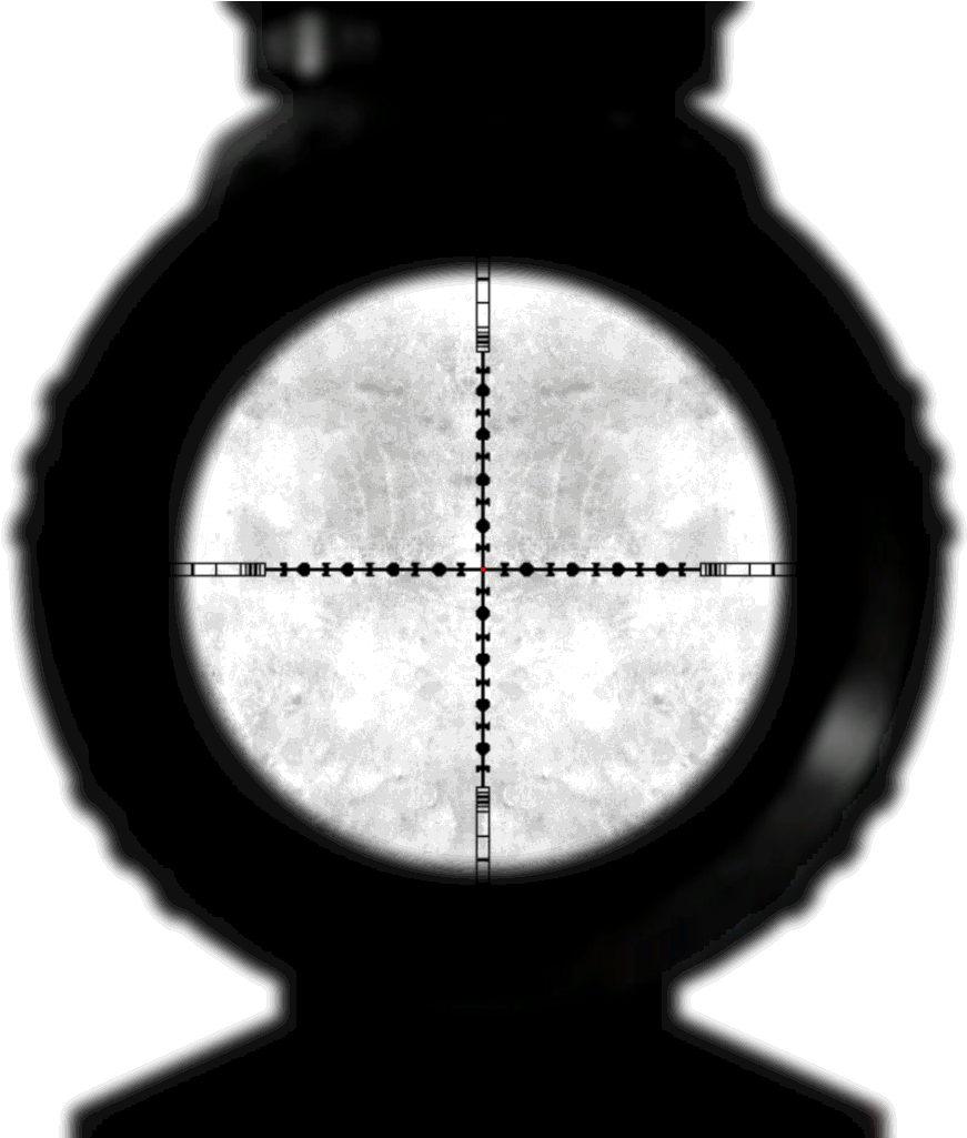 Transparent Green Crosshair Png - Sniper Scope First Person, Png Download PNG image with a transparent background, free high-resolution download