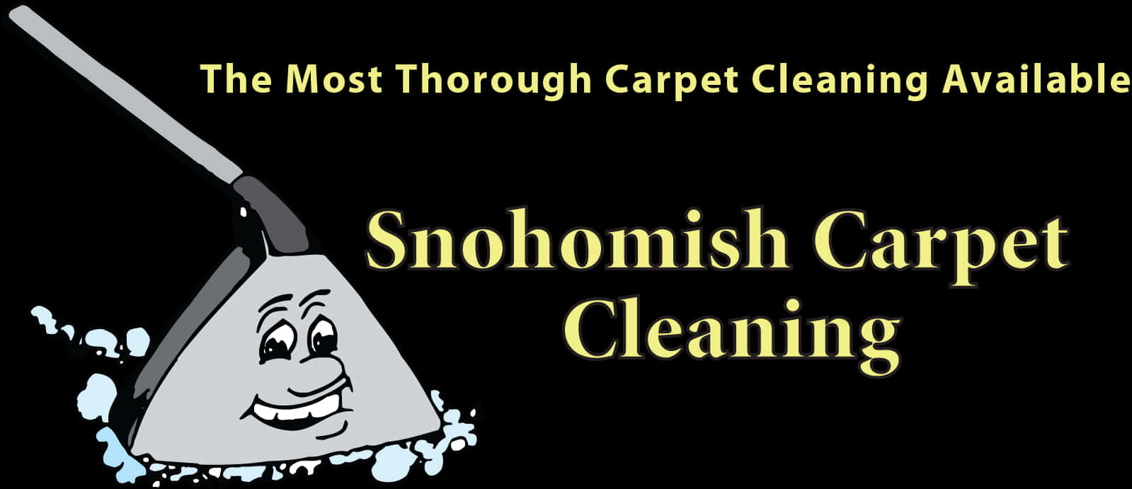 Snohomish Carpet Cleaning Advertisement PNG with transparent background