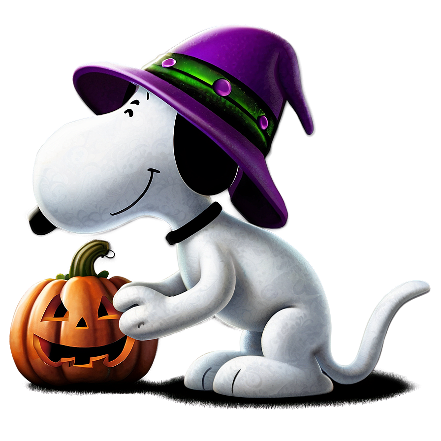 Snoopy Halloween Spell Png Fkx