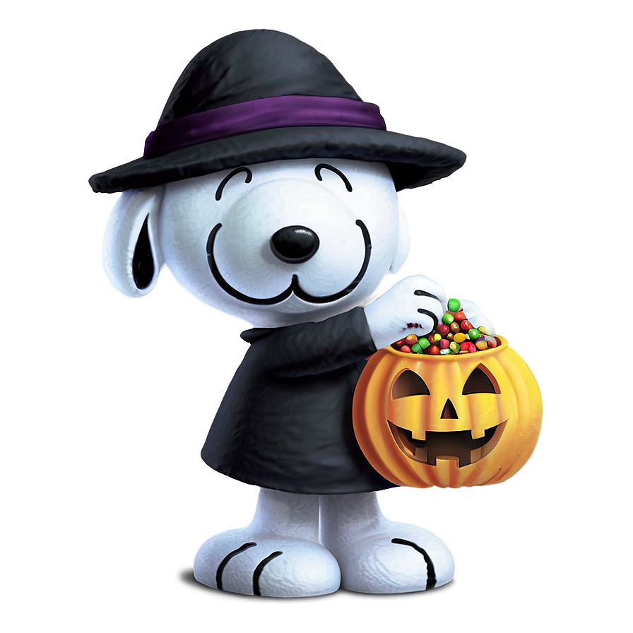 Snoopy Trick Or Treat Halloween Png 15